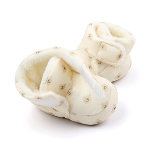 Mignon Animal Imprimer Bébé Hiver Neige Chaud <span class=keywords><strong>Bottes</strong></span> Nouveau-Né Bébé Coton Chaussures - Product Image 2