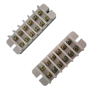 Bloc de bornes à vis en résine, 4 positions, distance entre centres de 62 mm, pour transformateurs, éclairage, électronique - Product Image 4