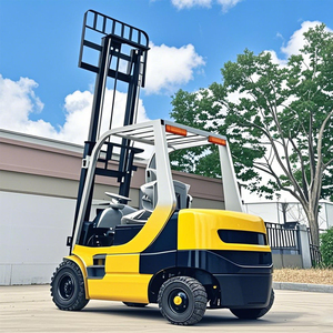 Kostenloser Versand Allradantrieb Landwirtschaftlicher Geländegängiger Elektro-Gabelstapler 3 Tonnen 3,5 Tonnen 4x4 Gabelstapler - Product Image 1