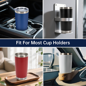 16oz 500ml Reusable Stainless Steel <b>Coffee</b> Tumbler with Handle and Lid Leak-proof Thermos for Hot/Cold Insulated - Product Image 6