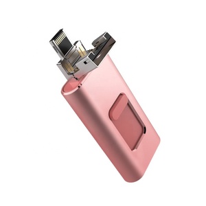 <span class=keywords><strong>4</strong></span> in 1 USB Flash Drive GB 16 type-c USB flash drive Pen Drive OTG external memory for telephone Android PC - Product Image 3