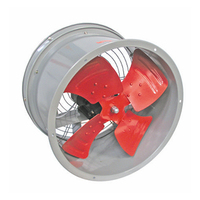 Ventilateur d'extraction axial rond de 24 pouces, extracteur d'air mural, ventilateur de conduit industriel à haut débit d'air