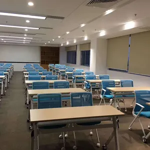 중국 공급자 회의 사무실 현대 접는 훈련 테이블 접이식 훈련 책상