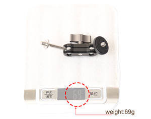 Bras <span class=keywords><strong>magicl</strong></span> rotatif à 360 degrés, en alliage d'aluminium, personnalisable, double tête à billes, pour appareil photo personnalisé - Product Image 4