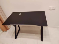 Bureau d'ordinateur convertible en bois pour la maison/le bureau, bureau d'étude et de jeu pour étudiants, bureau d'e-sport avec étagère et tiroir