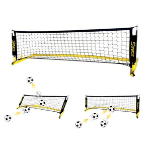 2-In-1 Voetbal Rebound Netto Draagbare Training Voetbalnetten Rebound Net Voor Buiten