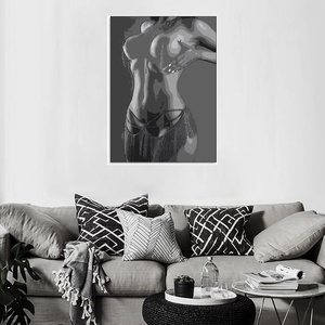 Kit de <span class=keywords><strong>peinture</strong></span> <span class=keywords><strong>par</strong></span> numéros abstrait de poitrines généreuses et sexy, adapté aux débutants adultes, kit de <span class=keywords><strong>peinture</strong></span> <span class=keywords><strong>par</strong></span> numéros écologique - Product Image 1