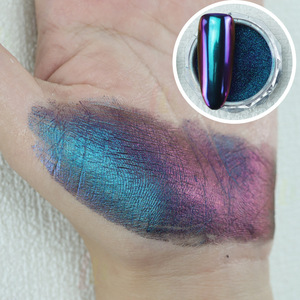 Poudre de pigment holographique de qualité cosmétique, effet caméléon, 100 couleurs, poudre de mica pour résine époxy, nail art et cosmétiques - Product Image 1