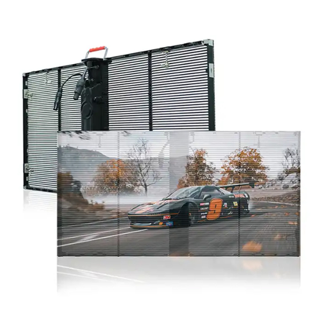 Transparent Film for windows Led Film for Glass Self-adhesive Transparent Led Display Film