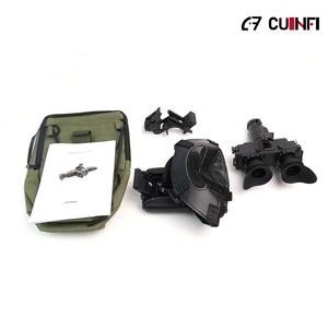 Visore Notturno PVS 7 di Seconda/Terza Generazione con Fosforo Bianco/Verde ad Alta Risoluzione FOM1600+ Montato su Testa - Product Image 5