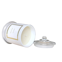 Bougies de massage en cire de soja parfumées à la main, bougies en cristal d'aromathérapie de marque privée