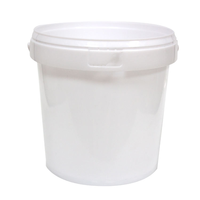 Seau d'emballage de détergent Seau en plastique avec couvercle en gros Recyclable seau en plastique étanche