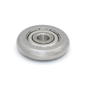 Rodamientos de Rodillos Cilíndricos de Acero Inoxidable S626ZZ, Fabricados por el Fabricante, Ruedas de Rodillos de Metal con Forma de Arco Exterior - Product Image 2