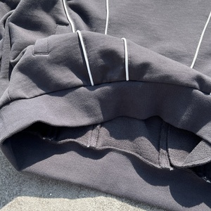 เสื้อฮู้ดดี้ทรงหลวมแบบครอป ผ้าเฟรนช์เทอร์รี่พรีเมียม ปักลายตามสั่ง ไซส์ใหญ่ น้ำหนักมาก สำหรับผู้ชายและผู้หญิง - Product Image 5