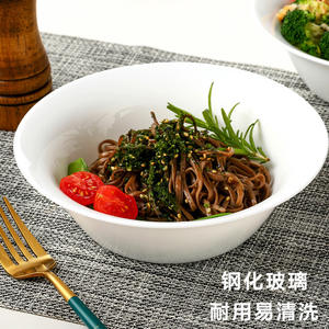 Service de table <span class=keywords><strong>Luminarc</strong></span> en verre opale de 18 cm, <span class=keywords><strong>assiette</strong></span> moderne épaisse pour barbecue, salades, desserts, repas, vaisselle de maison - Product Image 6