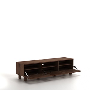 Meuble TV moderne en chêne du Pacifique avec rangement pour salon - Product Image 2
