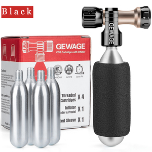 <span class=keywords><strong>Co2</strong></span> Pompset 16G Schroefdraad <span class=keywords><strong>Co2</strong></span> Cilinder <span class=keywords><strong>Cartridge</strong></span> Met Inflator Head Cycling Band Reparatie Set - Product Image 2