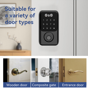 Kasman nguồn giá chốt cửa khóa không thấm nước điều khiển từ xa không dây ngón tay in điện tử thông minh khóa - Product Image 3