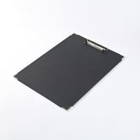 Porte-documents de mode en plastique avec planche d'écriture et presse-papiers pour étudiant, personnalisable