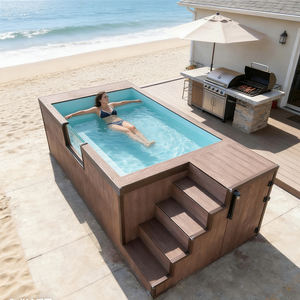 Piscina elevada impermeable, fácil de instalar, piscina tipo contenedor, piscina para casa y jardín - Product Image 3