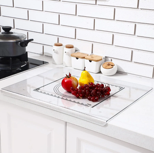 Acrylic thớt cho nhà bếp truy cập rõ ràng thớt với môi cho Countertop không trượt Countertop bảo vệ - Product Image 6