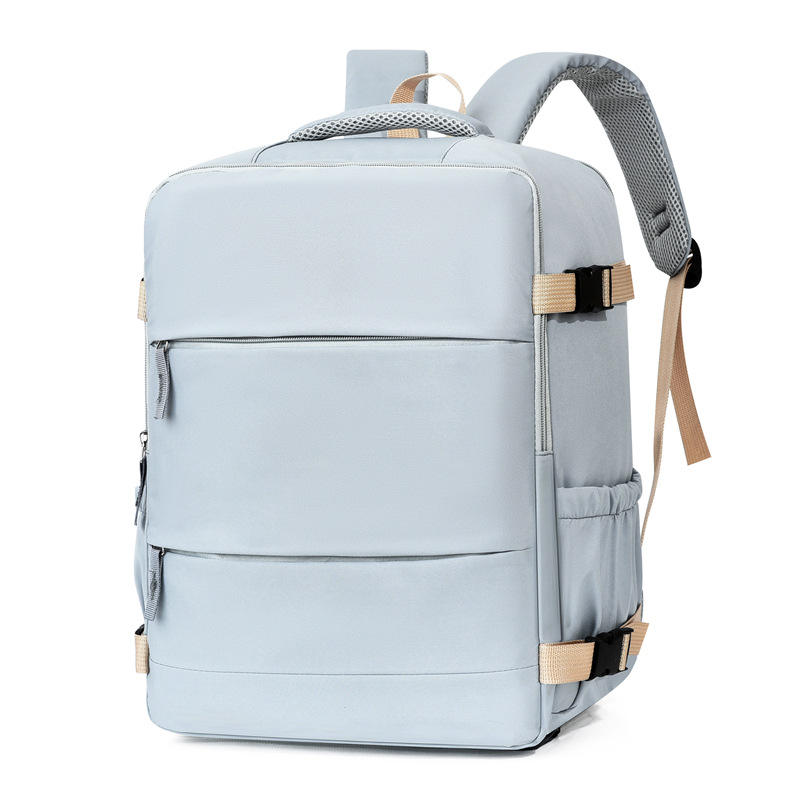 Azul claro [Compartimento para zapatos mejorado + impermeable]