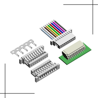 Connecteur de câble Dupont femelle/mâle 1 mm, assemblage de câble sur circuit imprimé