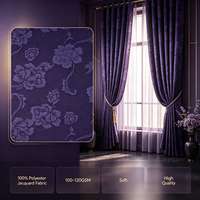Tissu Jacquard 100% Polyester à Vendre en Gros, Magnifique Chute Fluide pour Rideaux de Salon, Chambre et Fenêtre d'Appartement, Décoration Intérieure