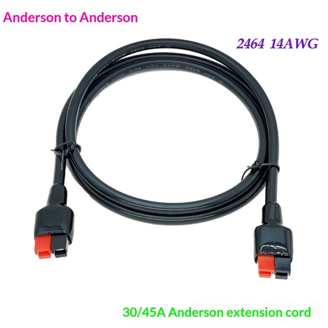 Solar Outdoor Portable Power Supply Parallel Cable XT60 Parallel Cable XT60 Male-to-female Parallel Cable