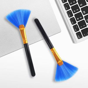 Desktop Keyboard Cleaning Brush Fan Shaped Nylon Soft Bristle For Digital Equipment 100 Pieces Per Pack - Product Image 3