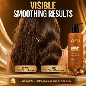 Full-Service Manufacturer OEM ODM Repairing Argan Oil <b>Conditioner</b> For Dry Tangled Frizzy Hair - Product Image 5