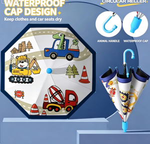 Paraguas Infantil para Bebés y Niños de Jardín de Infancia, Bonito y Ultraligero, para Niños y Niñas de Primaria - Product Image 3