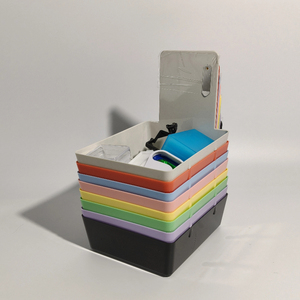 Đôi Micro yy011 Japi nha khoa phòng thí nghiệm lưu trữ & làm việc khay tiêm khuôn doanh thu hộp đầy màu sắc Nhựa A + lớp nha khoa công cụ - Product Image 2