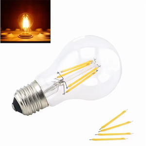 Chứng nhận cổ điển A60 Edison Filament Led Bulb Glass cho B22/E27/<span class=keywords><strong>E14</strong></span> <span class=keywords><strong>Dimmable</strong></span> 110-220V 2-năm bảo hành khu dân cư trang trí - Product Image 3