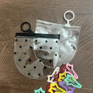 Ritsleting plastik EVA Peva yang dapat ditutup kembali tas buram untuk Pak barang kecil - Product Image 1