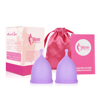OEM/ODM Copa Menstruel Copa Menstrual Esterilizador 100% Silicona Médica Orgánica Diva Period Cup Disco Esterilizador Mejor Copa Menstrual