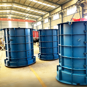 Moule de <span class=keywords><strong>regard</strong></span> préfabriqué en béton, moule en acier pour chambre d'inspection de drainage sanitaire - Product Image 2