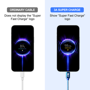 USB 2.0 to Type-C 케이블 나일론 꼰 3A 고속 충전 480Mbps 데이터 전송 아이폰 15 16 17 삼성 화웨이 안드로이드 노트북 - Product Image 5
