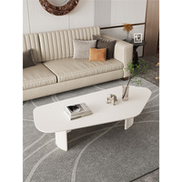 Table basse en métal de forme irrégulière italienne, table à thé décorative moderne de luxe, portable, pour salon, meubles de maison