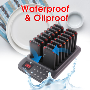 ระบบเรียกคิวไร้สายแบบดิจิทัลสำหรับร้านอาหาร 16 เครื่อง พร้อมเสียงเตือน สำหรับบาร์ รถขายอาหาร คาเฟ่ และฟู้ดคอร์ท - Product Image 3