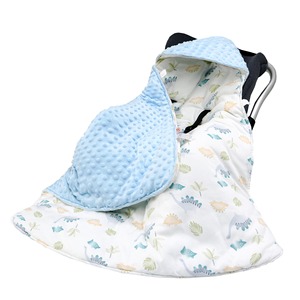 Hot Selling Customizable 2026 New Double-sided Bumpy Velvet Hooded <strong>Baby</strong> <strong>Cocoon</strong> for Newborn - Product Image 2