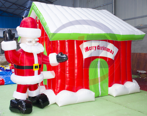 Nuevo personalizado inflable de Navidad <span class=keywords><strong>casa</strong></span> de santa - Product Image 5