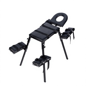 Chaise de bondage <span class=keywords><strong>SM</strong></span> inclinable pour jeux sexuels, cadre de contention pour positions échasses, jouet <span class=keywords><strong>SM</strong></span> pour l'entraînement à la <span class=keywords><strong>passion</strong></span> à grande échelle - Product Image 1