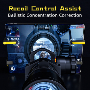 JS31 Gamepad Trigger Fire key Ipad Shooting <span class=keywords><strong>Joystick</strong></span> de cuatro dedos Controlador de juegos para IPAD PUBG - Product Image 4