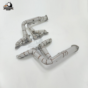 Nouveau tuyau droit <span class=keywords><strong>Hetu</strong></span> Racing pour système d'échappement Aston Martin DB9 Rapide V12 6.0L - Product Image 5