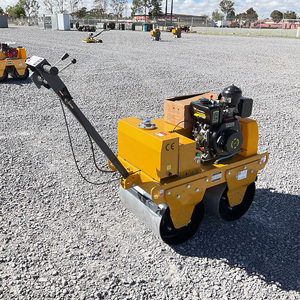 550kg DIESEL rung Con lăn Máy đầm lăn đi bộ phía sau rung đường lăn Máy đầm - Product Image 4