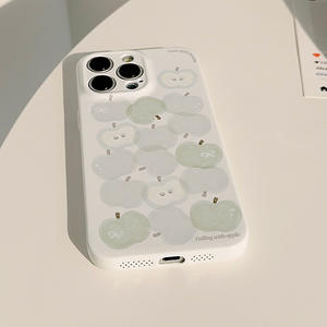 เคสโทรศัพท์ Apple Oil Painting Green สำหรับ iPhone 15 / 17 PRO MAX ฟิล์มนิ่มป้องกันทุกส่วนของเครื่อง12/16 - Product Image 3