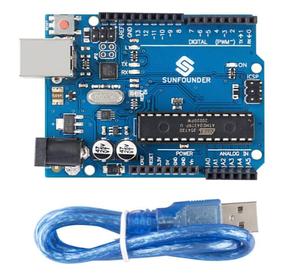 ATMEGA328P + papan pengembangan jalur USB versi resmi CH340G, asli cocok untuk Aksesori <span class=keywords><strong>Arduino</strong></span> <span class=keywords><strong>UNO</strong></span> <span class=keywords><strong>R3</strong></span> - Product Image 1