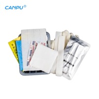 Kit de soins de dialyse stérile jetable médical, plateau de pansements chirurgicaux