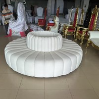 Sofás Seccionales Circulares Grandes para Salón de Banquetes de Hotel, Bodas, Eventos y Recepciones